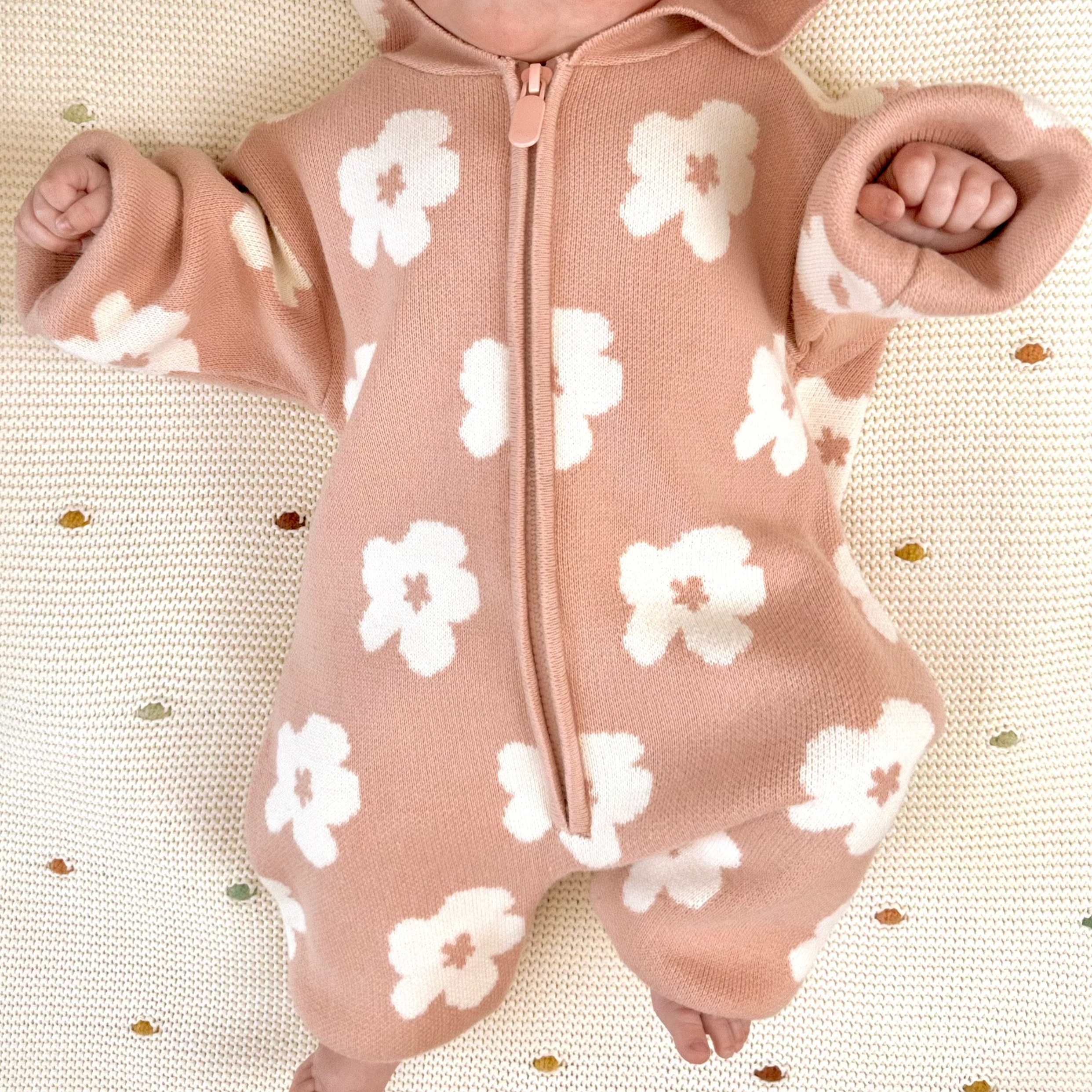 Bloom Knit Onesie