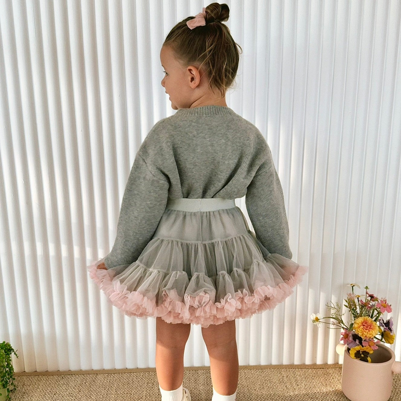 Luna Love Cardigan and Skirt set