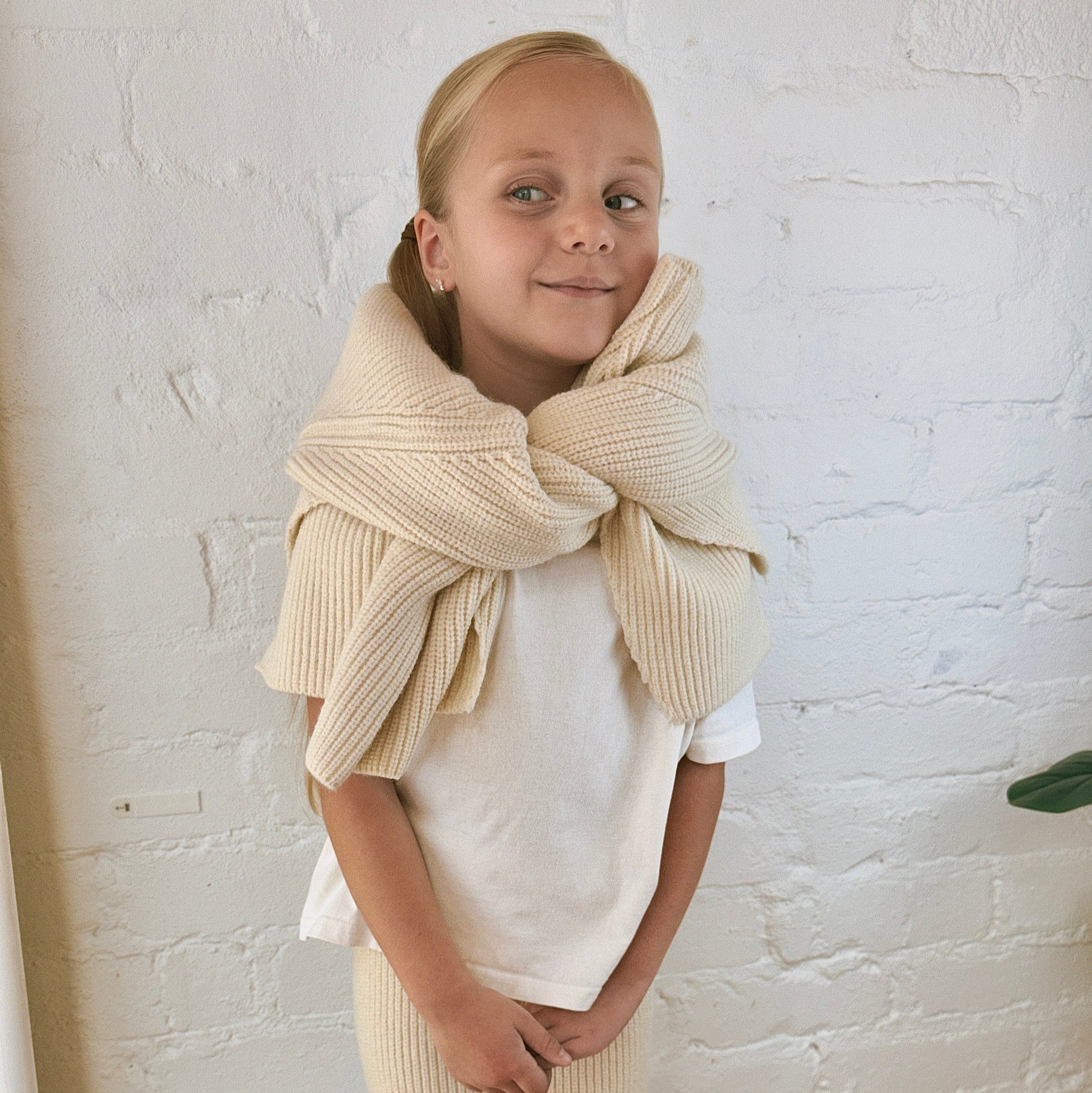 Marshmallow Knit Set