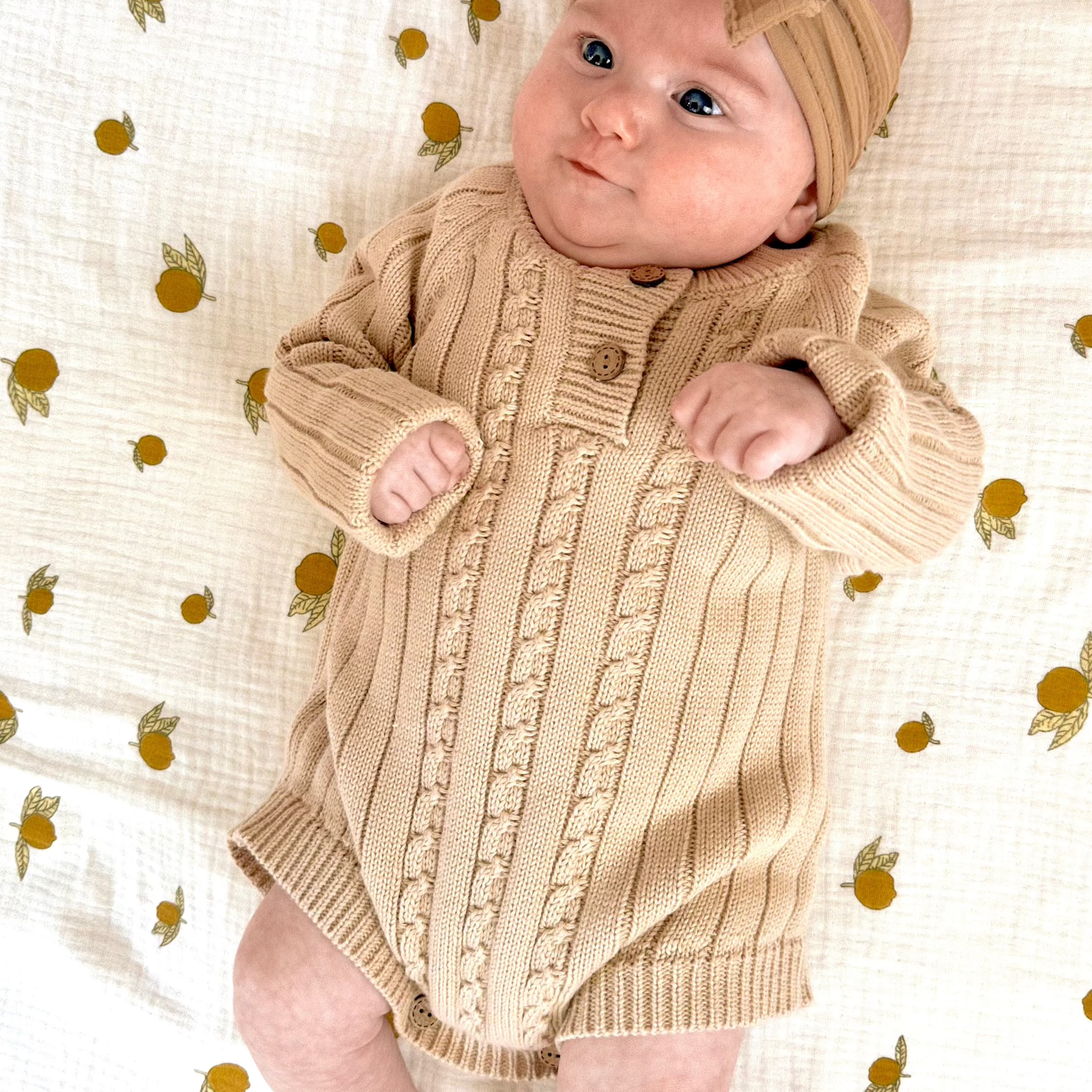 Neutral Knit Romper
