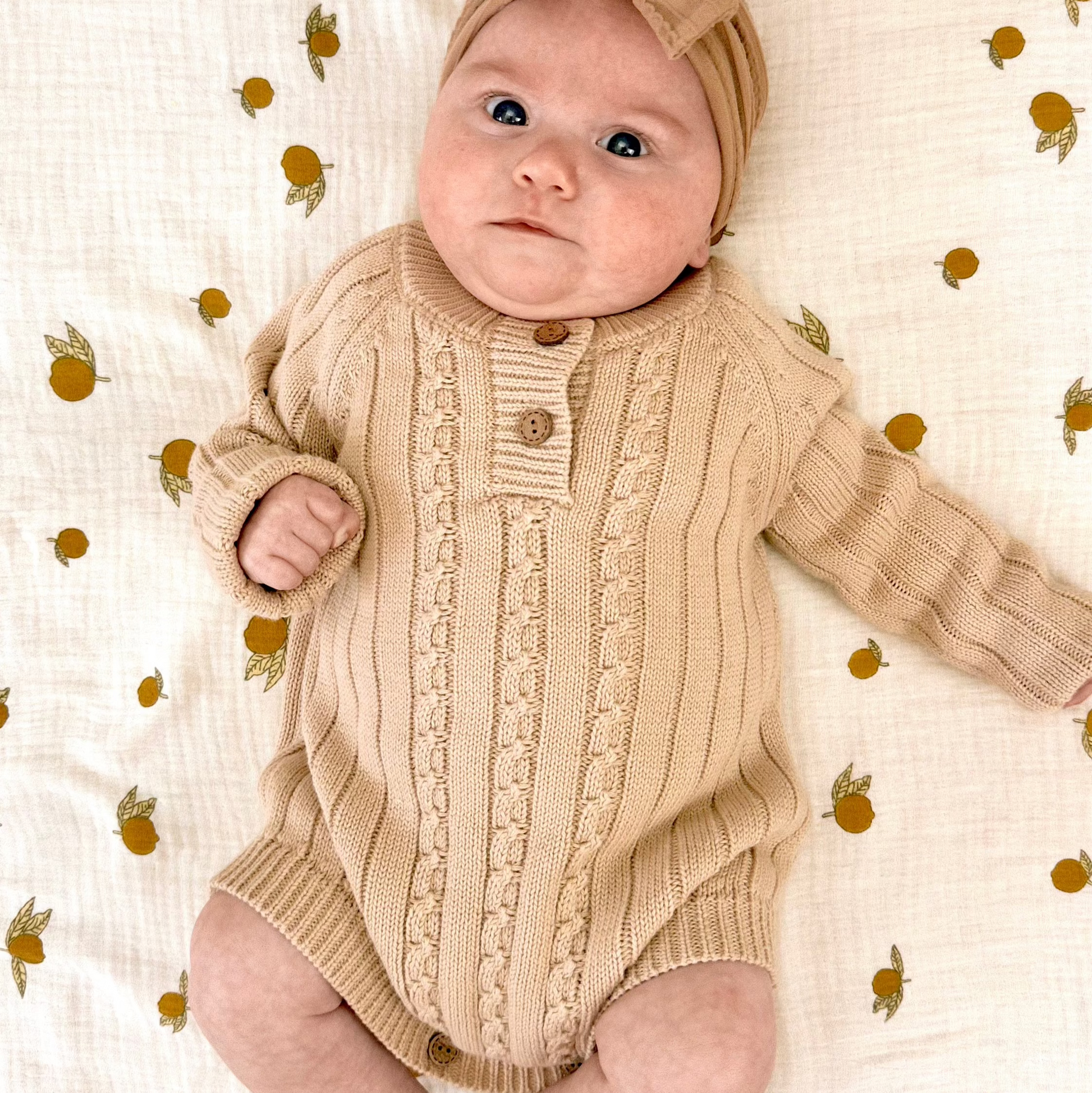 Neutral Knit Romper