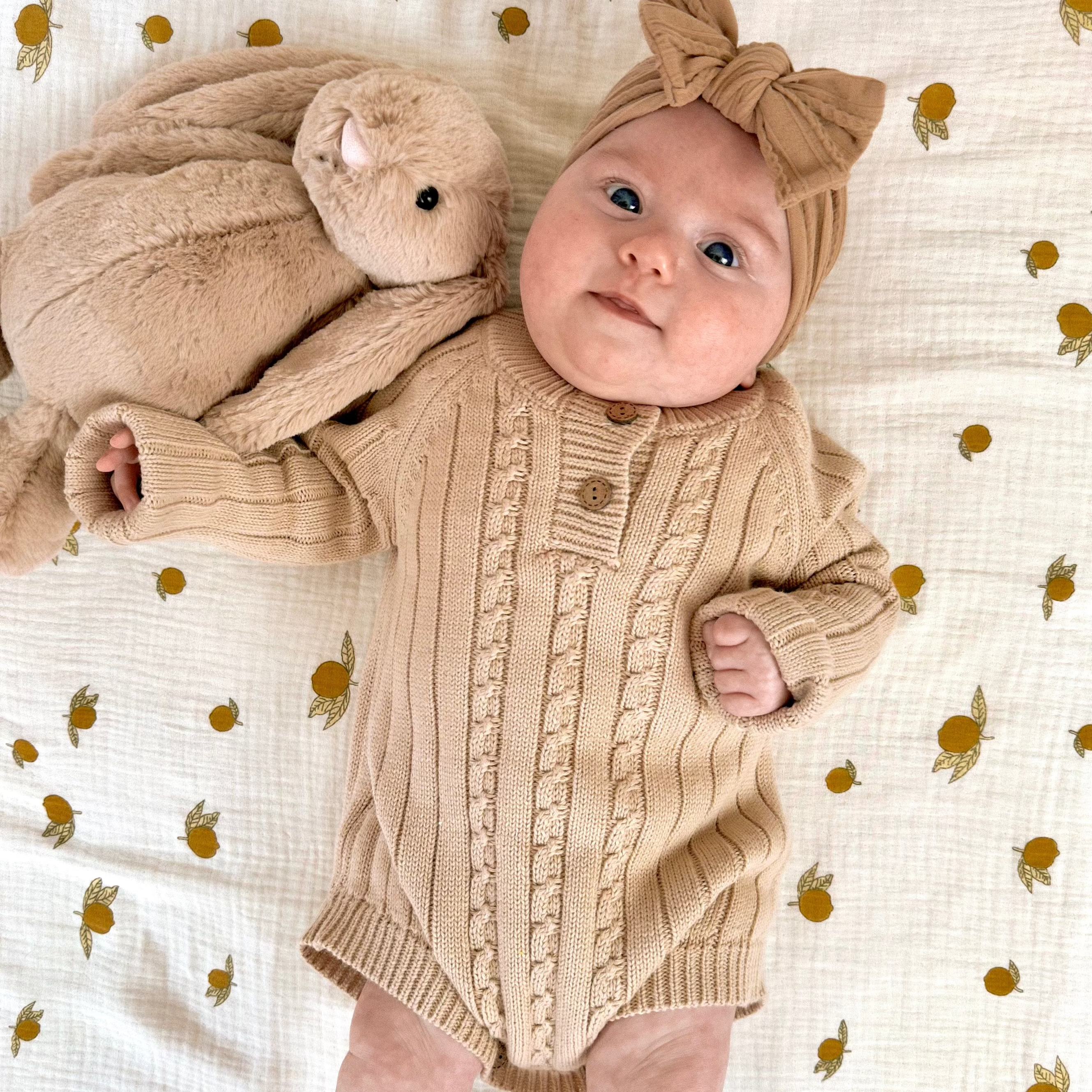 Neutral Knit Romper