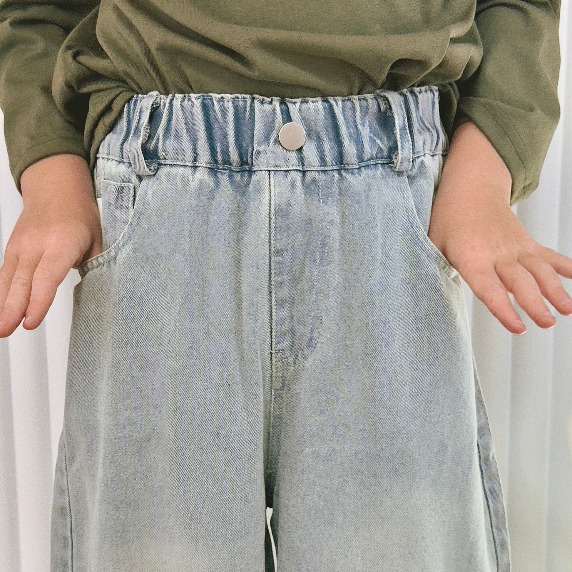Play All Day Wide-Leg Jeans