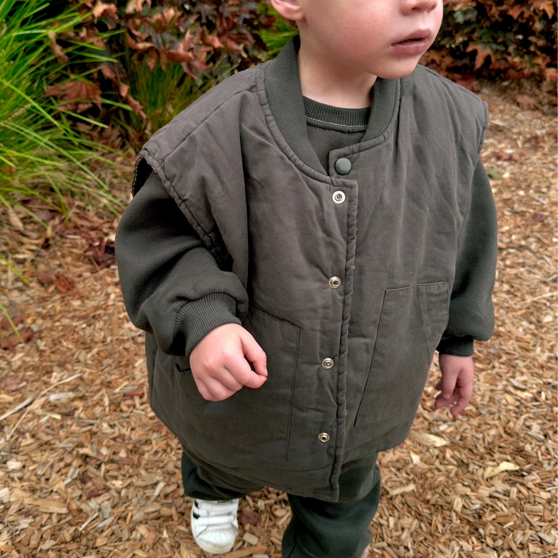 Double-Sided Puffer Vest