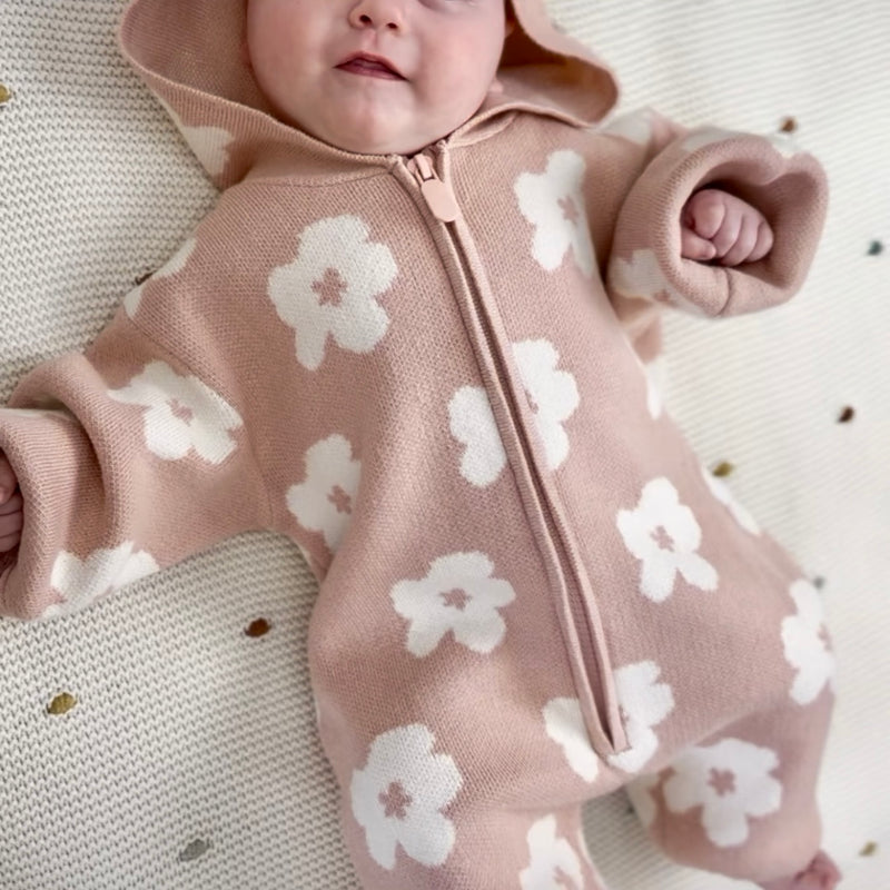 Bloom Knit Onesie